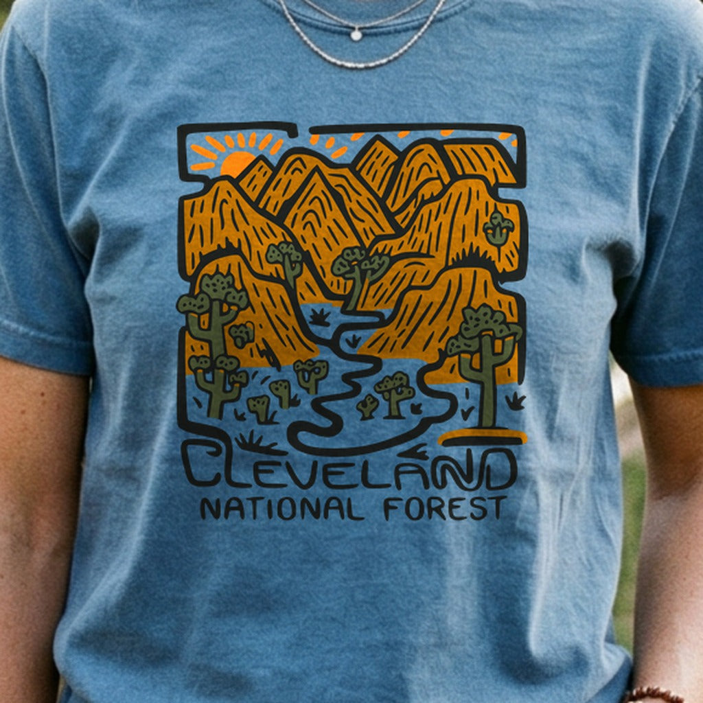 Cleveland National Forest Cotton T-Shirt