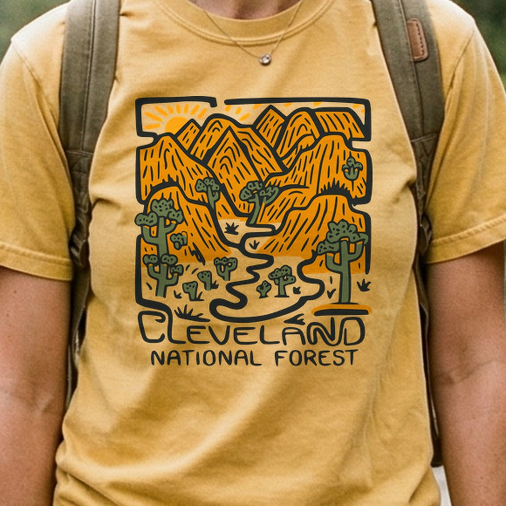 Cleveland National Forest Cotton T-Shirt