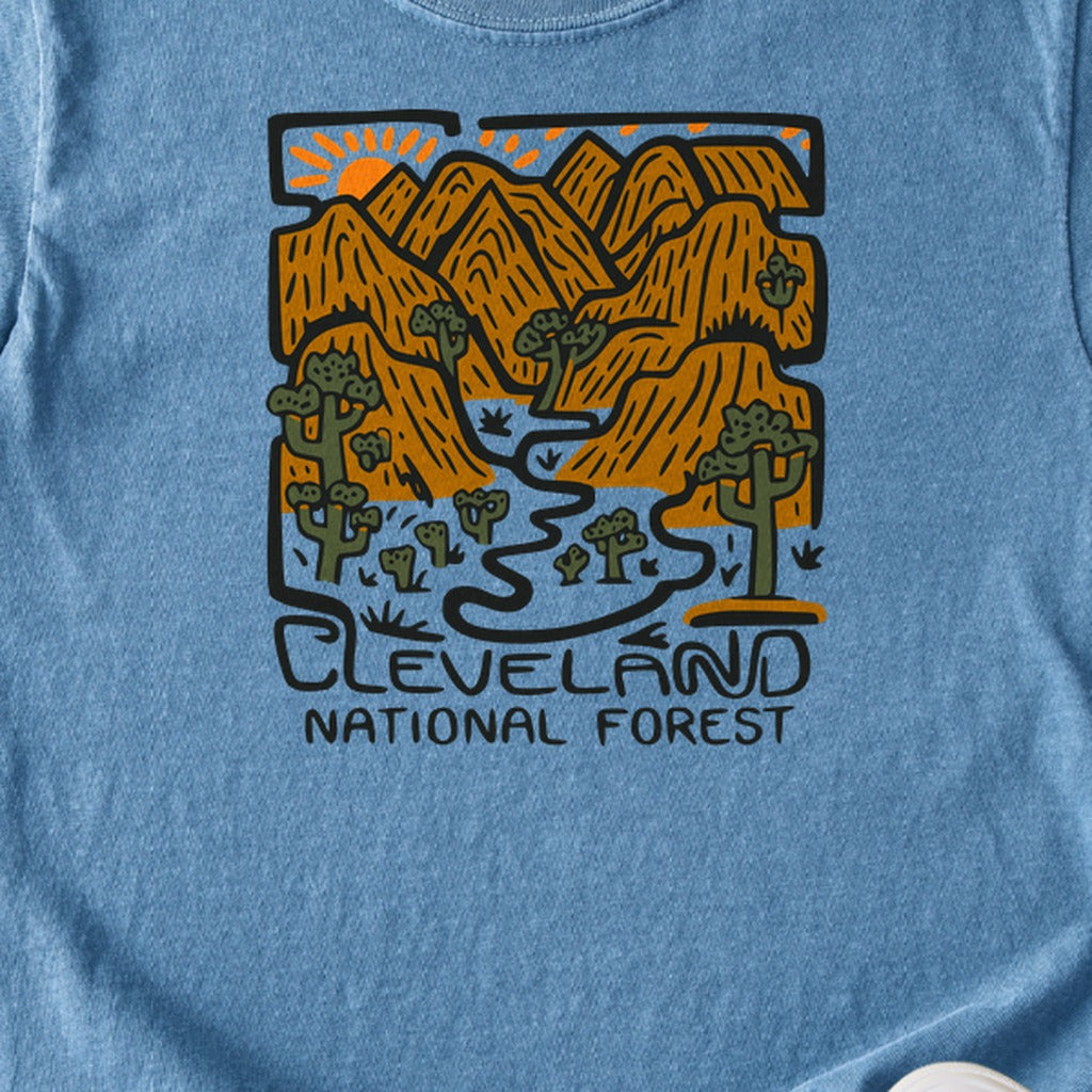 Cleveland National Forest Kids Cotton T-Shirt
