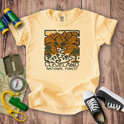 Cleveland National Forest Kids Cotton T-Shirt