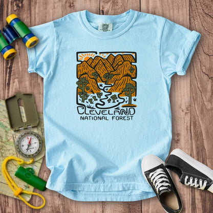 Cleveland National Forest Kids Cotton T-Shirt