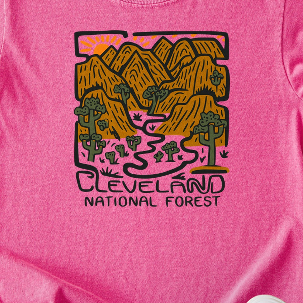Cleveland National Forest Kids Cotton T-Shirt