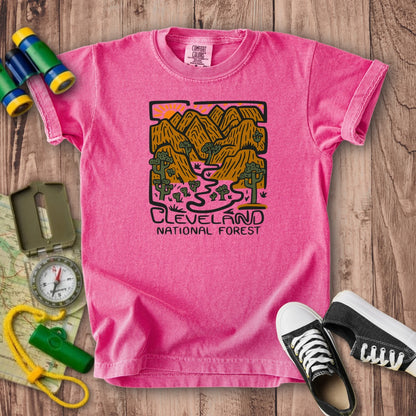 Cleveland National Forest Kids Cotton T-Shirt