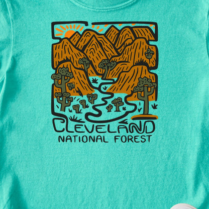 Cleveland National Forest Kids Cotton T-Shirt