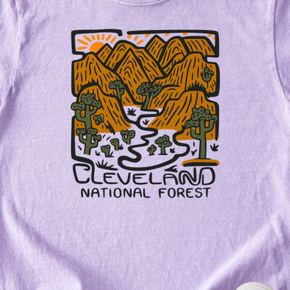 Cleveland National Forest Kids Cotton T-Shirt