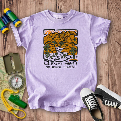 Cleveland National Forest Kids Cotton T-Shirt