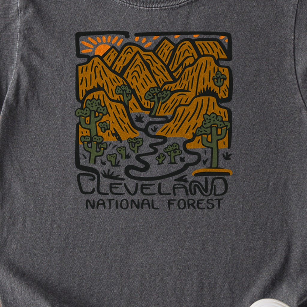 Cleveland National Forest Kids Cotton T-Shirt