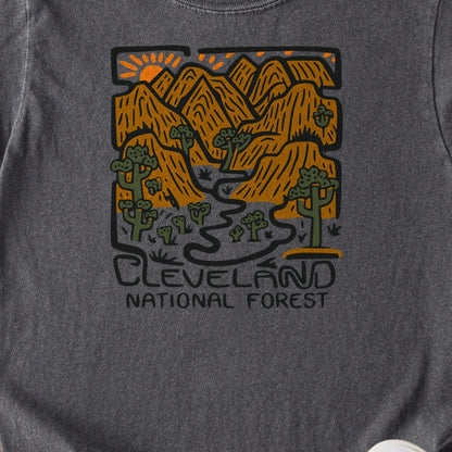 Cleveland National Forest Kids Cotton T-Shirt