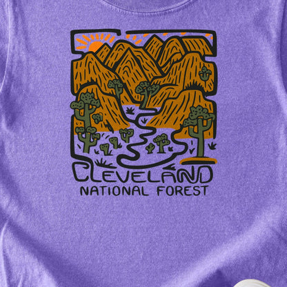 Cleveland National Forest Kids Cotton T-Shirt