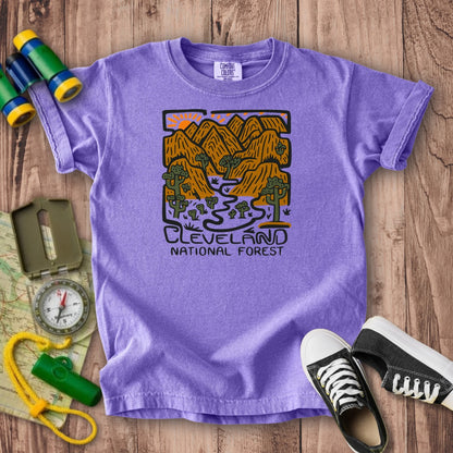 Cleveland National Forest Kids Cotton T-Shirt
