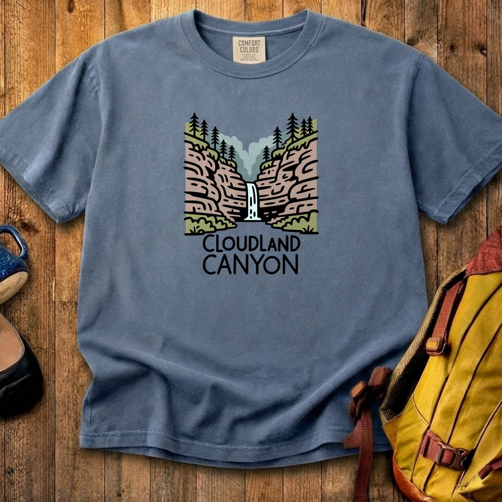 Cloudland Canyon State Park Cotton T-Shirt
