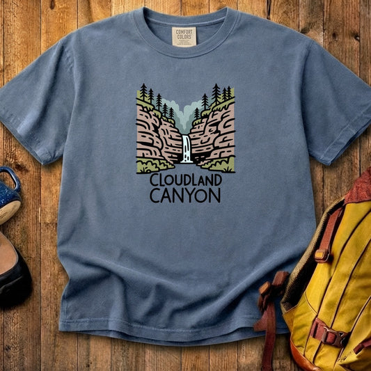Cloudland Canyon State Park Cotton T-Shirt