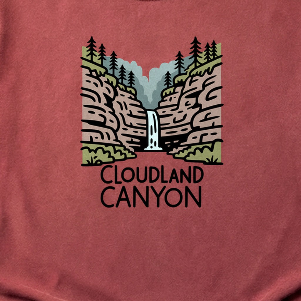 Cloudland Canyon State Park Cotton T-Shirt