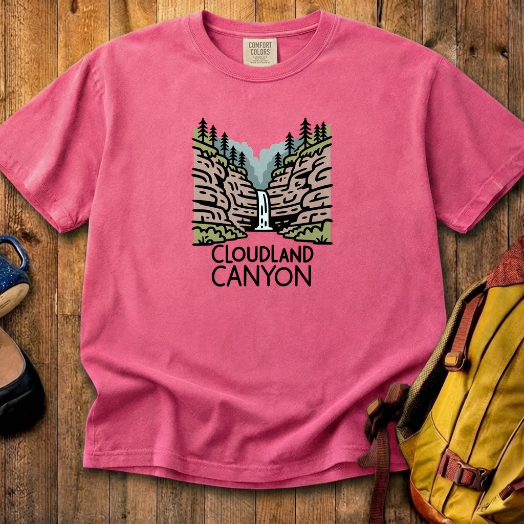 Cloudland Canyon State Park Cotton T-Shirt