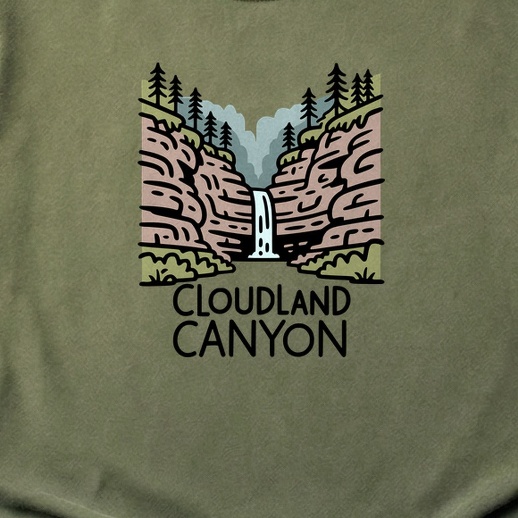 Cloudland Canyon State Park Cotton T-Shirt
