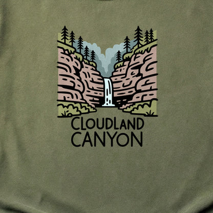 Cloudland Canyon State Park Cotton T-Shirt