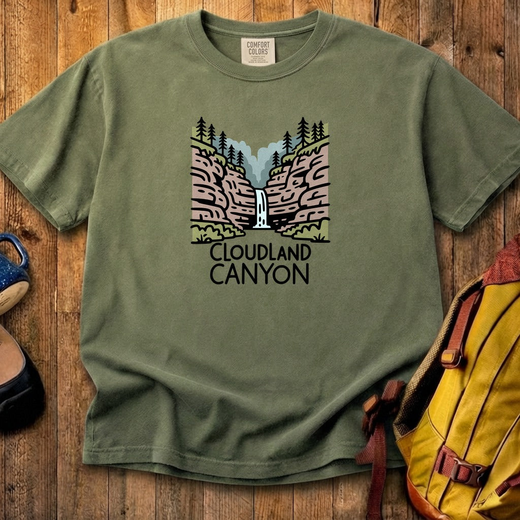 Cloudland Canyon State Park Cotton T-Shirt