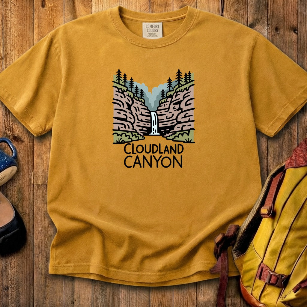 Cloudland Canyon State Park Cotton T-Shirt