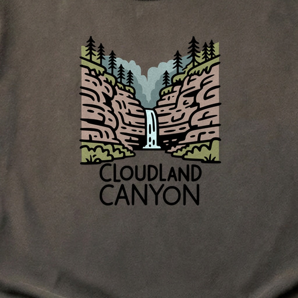 Cloudland Canyon State Park Cotton T-Shirt