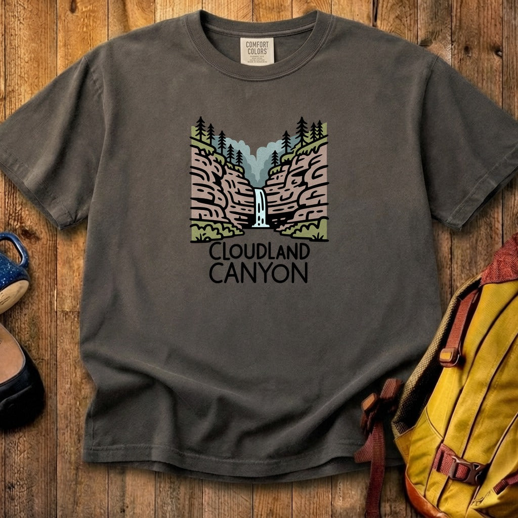 Cloudland Canyon State Park Cotton T-Shirt