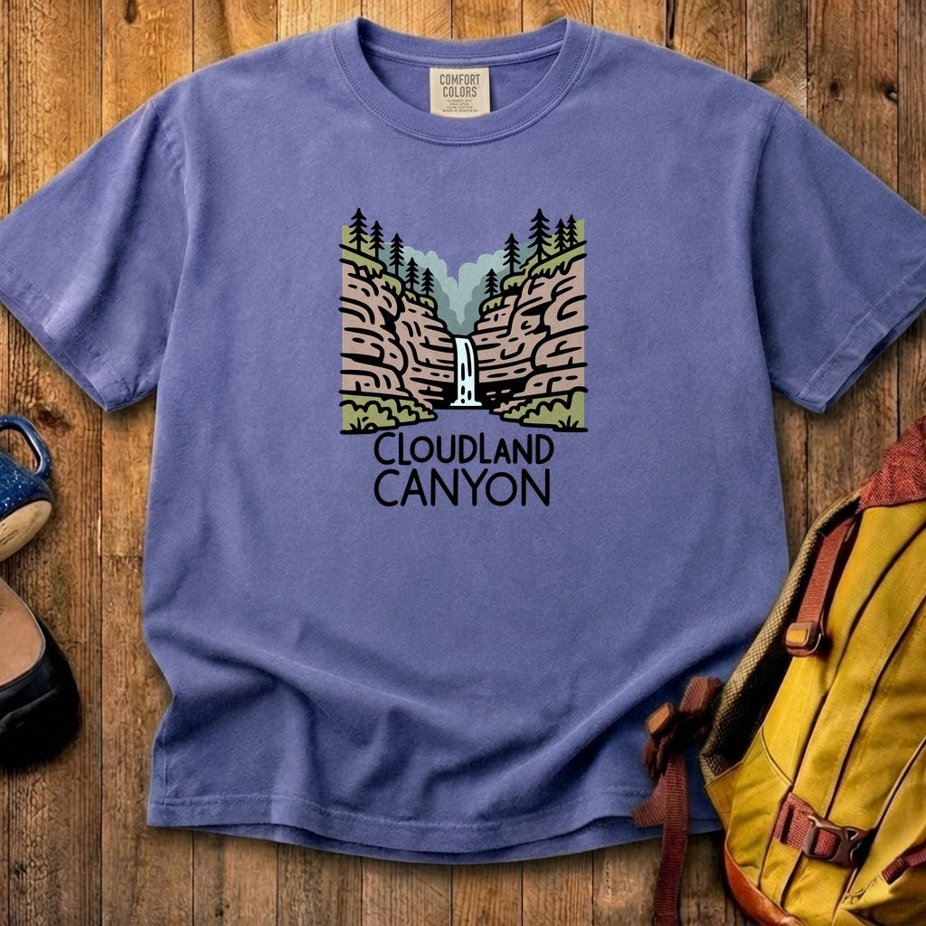 Cloudland Canyon State Park Cotton T-Shirt