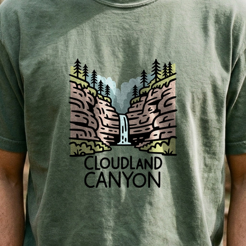 Cloudland Canyon State Park Cotton T-Shirt