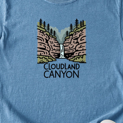 Cloudland Canyon State Park Kids Cotton T-Shirt