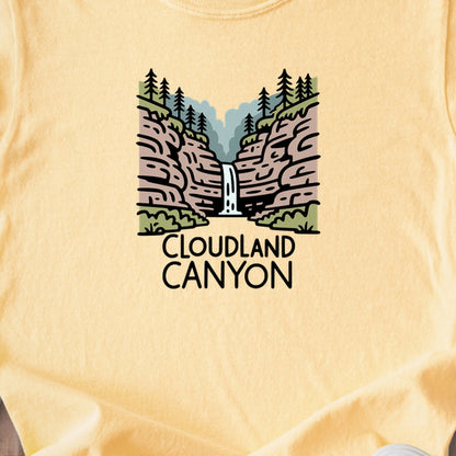 Cloudland Canyon State Park Kids Cotton T-Shirt