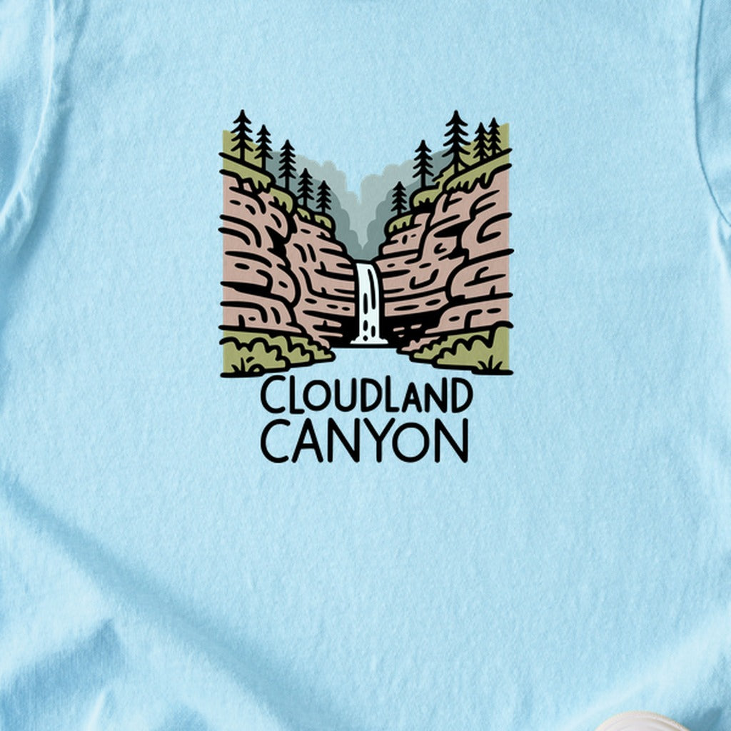 Cloudland Canyon State Park Kids Cotton T-Shirt