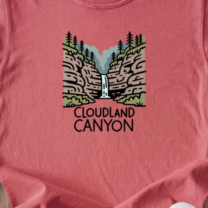Cloudland Canyon State Park Kids Cotton T-Shirt