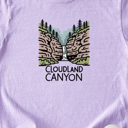 Cloudland Canyon State Park Kids Cotton T-Shirt