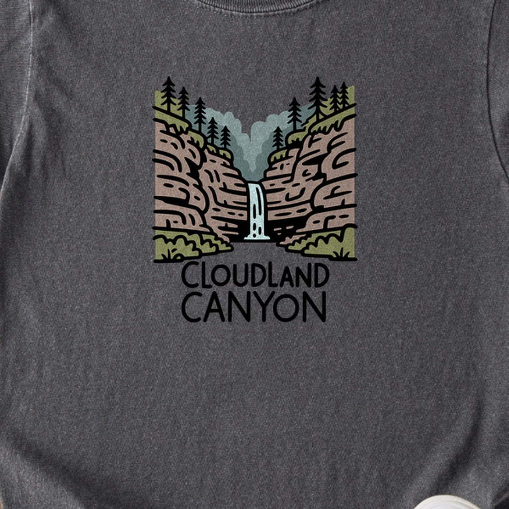 Cloudland Canyon State Park Kids Cotton T-Shirt