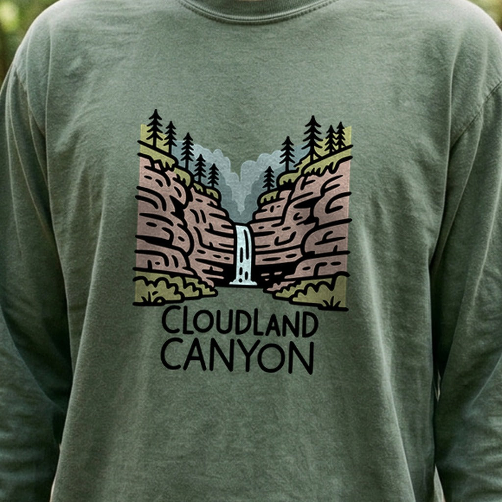 Cloudland Canyon State Park Cotton Long Sleeve