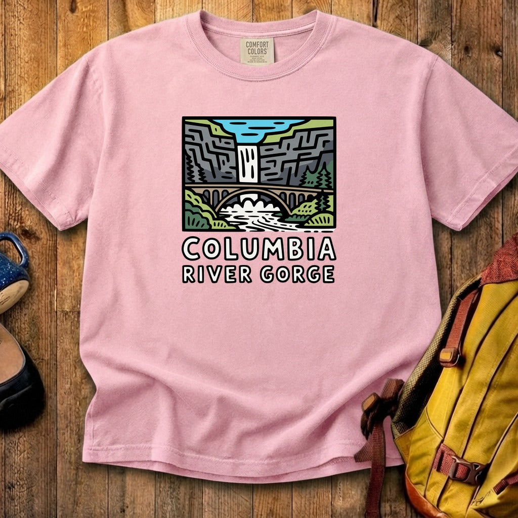 Columbia River Gorge Cotton T-Shirt
