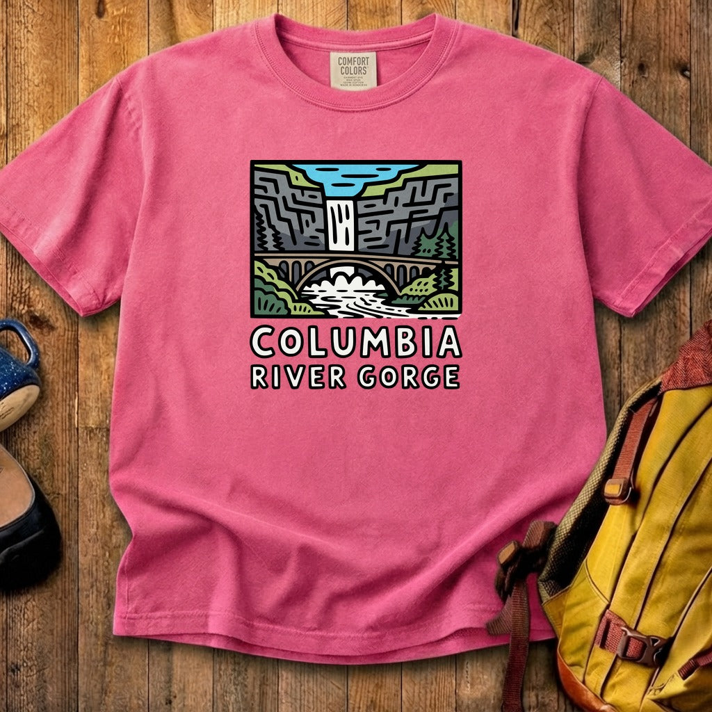 Columbia River Gorge Cotton T-Shirt
