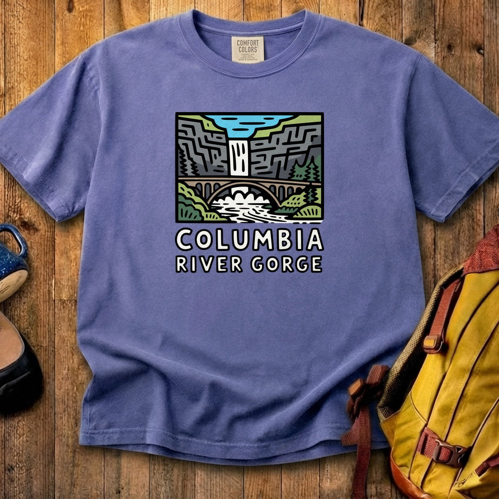 Columbia River Gorge Cotton T-Shirt