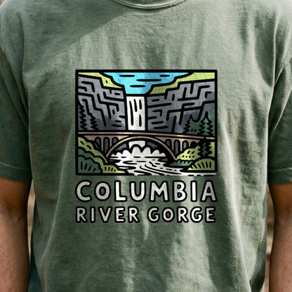Columbia River Gorge Cotton T-Shirt