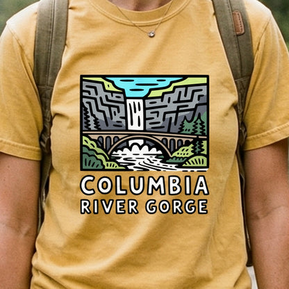 Columbia River Gorge Cotton T-Shirt