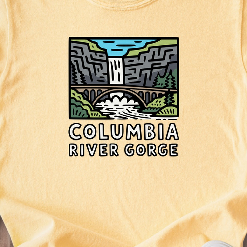 Columbia River Gorge Kids Cotton T-Shirt