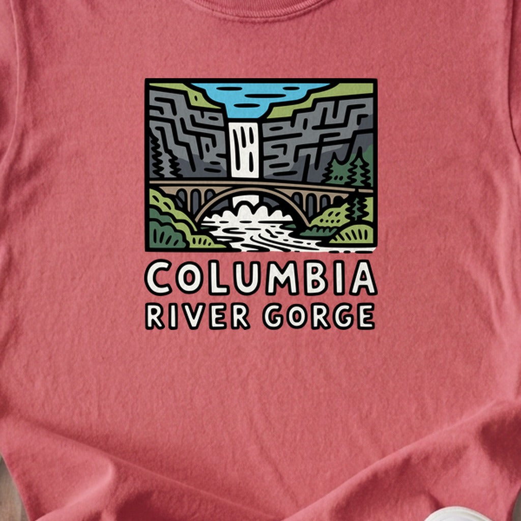 Columbia River Gorge Kids Cotton T-Shirt
