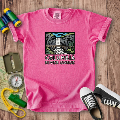 Columbia River Gorge Kids Cotton T-Shirt