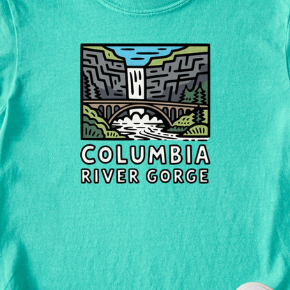 Columbia River Gorge Kids Cotton T-Shirt