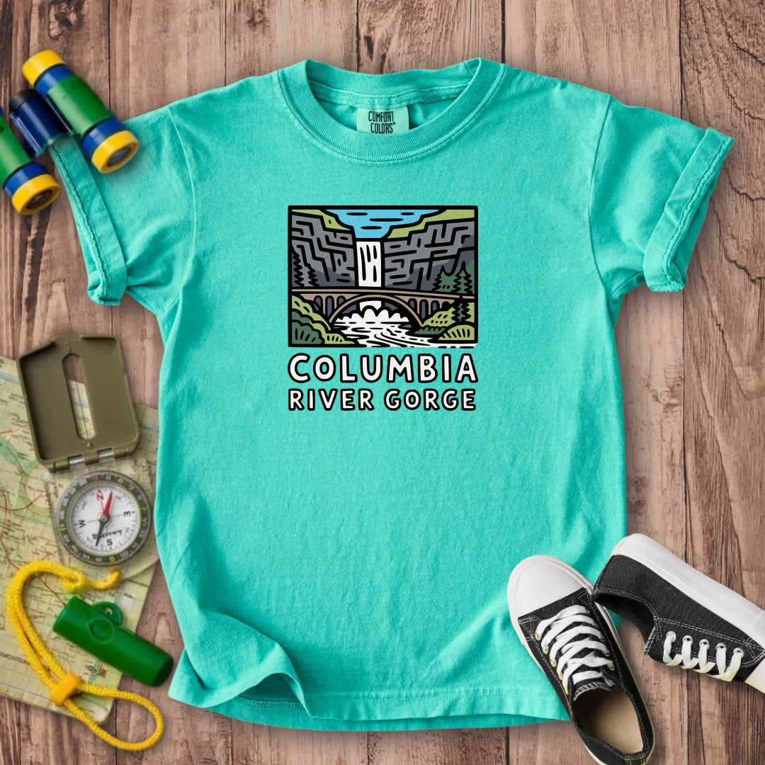 Columbia River Gorge Kids Cotton T-Shirt