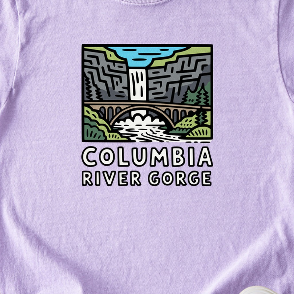 Columbia River Gorge Kids Cotton T-Shirt