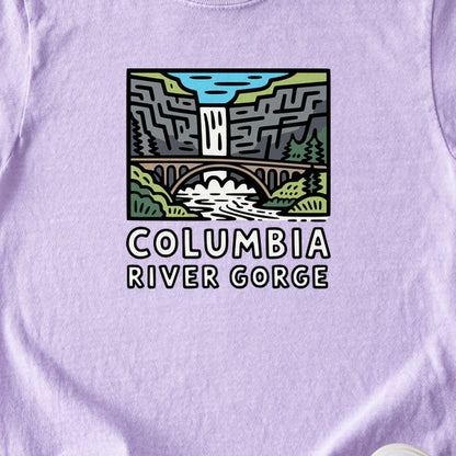 Columbia River Gorge Kids Cotton T-Shirt