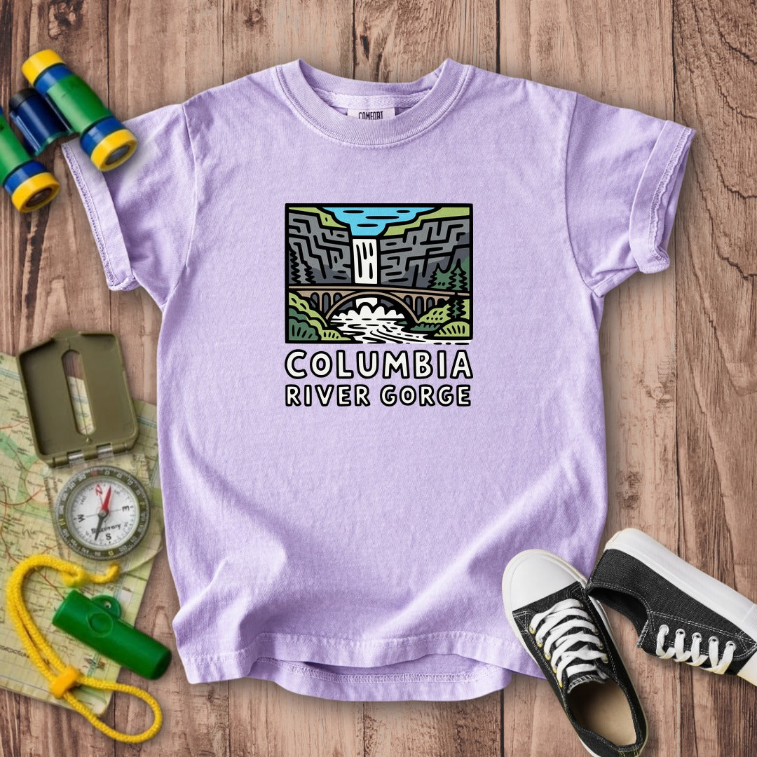 Columbia River Gorge Kids Cotton T-Shirt