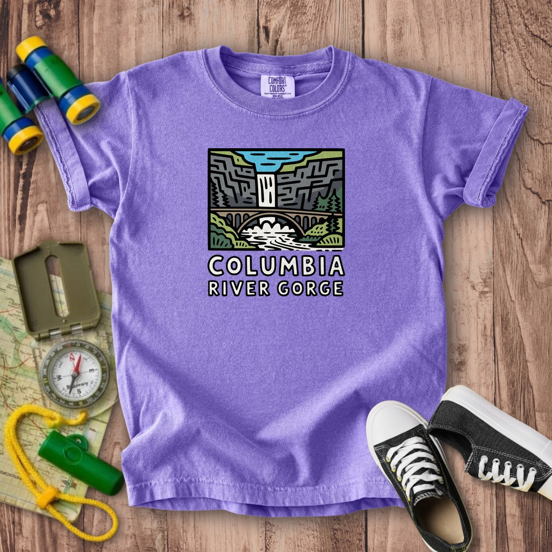 Columbia River Gorge Kids Cotton T-Shirt
