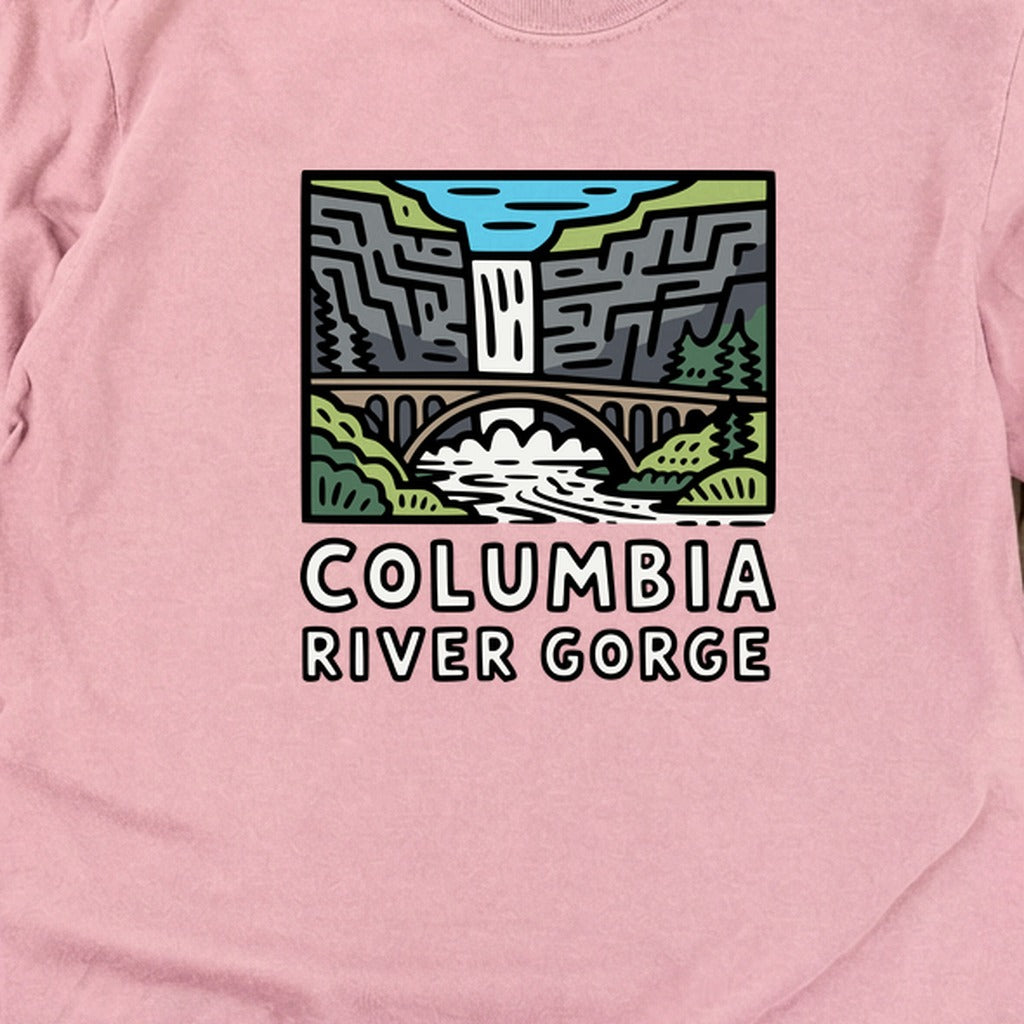Columbia River Gorge Cotton Long Sleeve