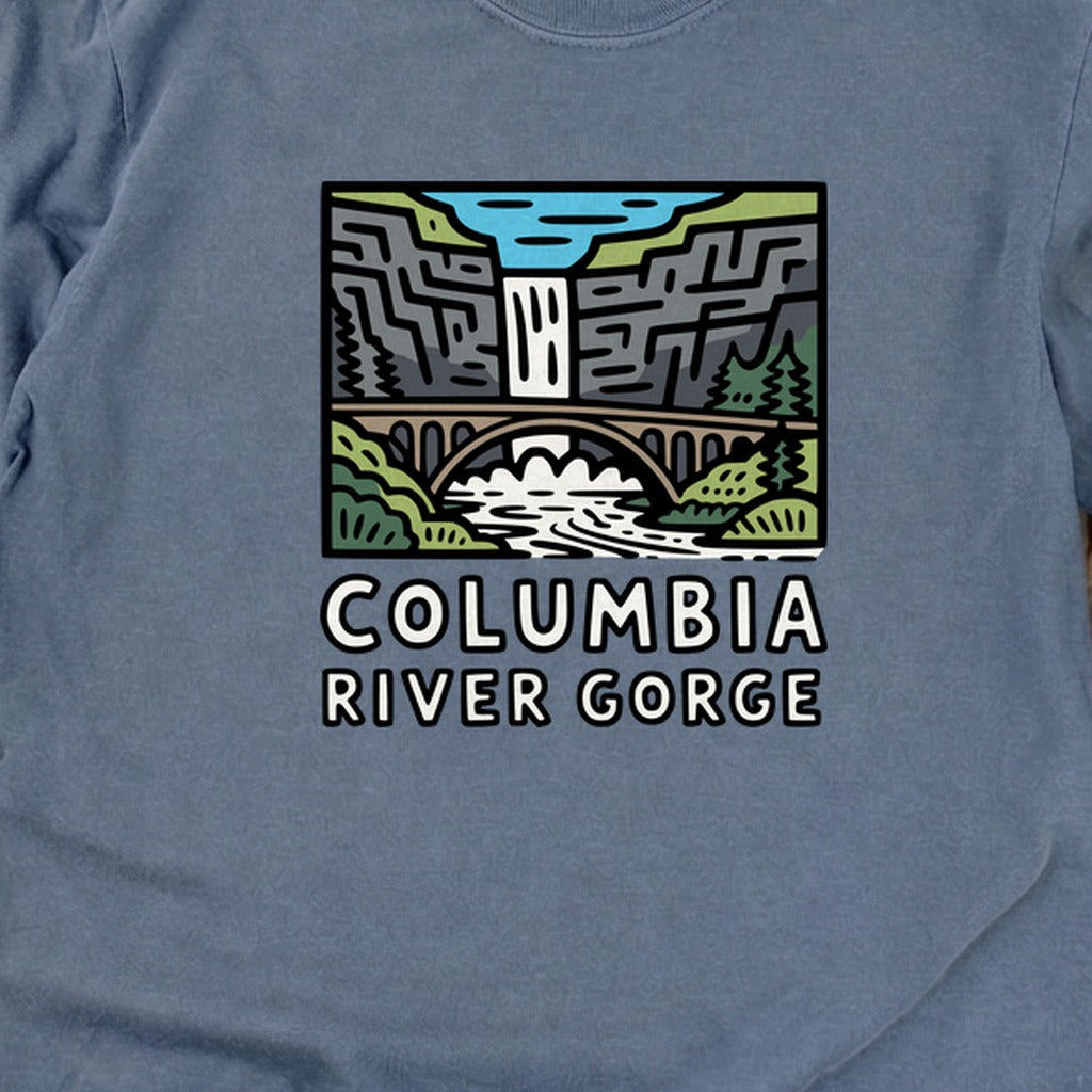 Columbia River Gorge Cotton Long Sleeve