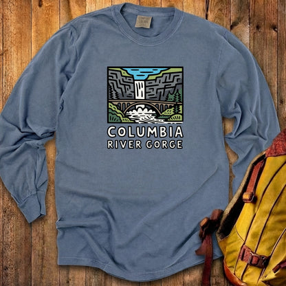 Columbia River Gorge Cotton Long Sleeve